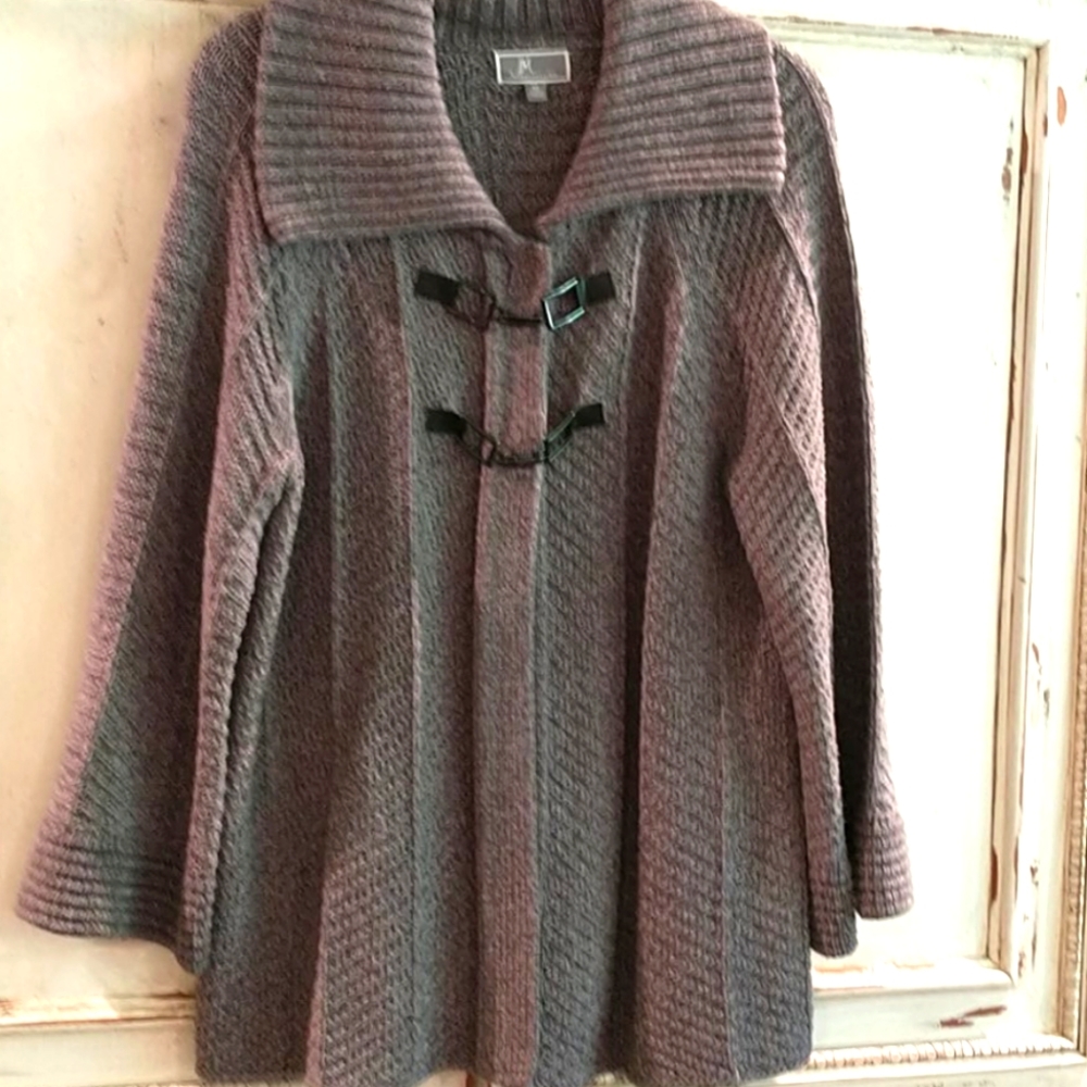 JM Collection M Sweater coat